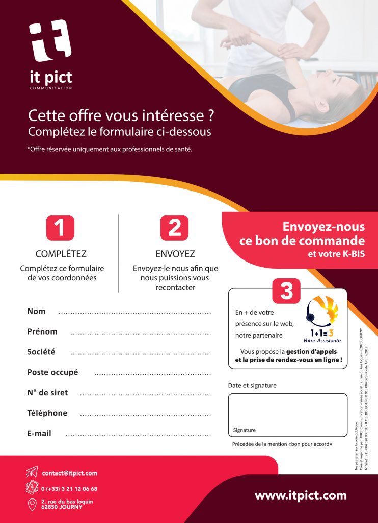 Site internet pour professionnel de santé
